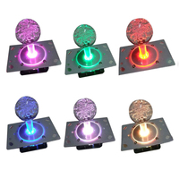 LED Joystick arcade jeu bâton 2/4/8 way switch joystick pour arcade machine