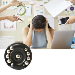 Anneau de décompression EDC en métal, style Fidget Spinner, avec perles Papa Bead, en alliage et plastique, pour le soulagement du stress, produit transfrontalier - Product Image 5