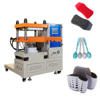 Machine de moulage de produits à système de température précis, adaptée à la fabrication de bracelets en silicone et de marques en silicone