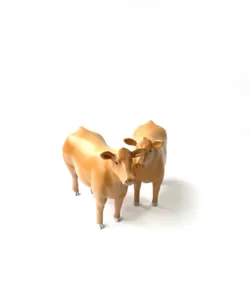 树脂摆件牛雕像牛动物雕塑装饰礼品动物