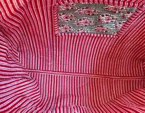 Bolso Tote Acolchado de Algodón, Diseño Artesanal, Estampados Étnicos Atemporales, Acolchado Suave, Amplio, para Viajes, Compras, Bolso de Hombro - Product Image 3