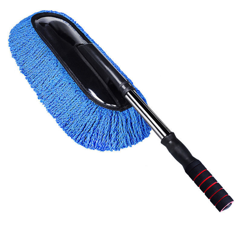 Blue large brush-retractable