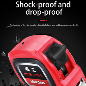 Giá Rẻ Giá tùy chỉnh băng các biện pháp có thể thu vào Meter inch thép đo băng 3M 5m 7.5m 10m biểu tượng tùy chỉnh màu sắc - Product Image 3