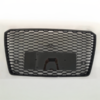 Nouvelle calandre avant en ABS de haute qualité de style RS8 en nid d'abeille pour Audi A8/S8 2015-2018 avec installation facile, garantie 1 an