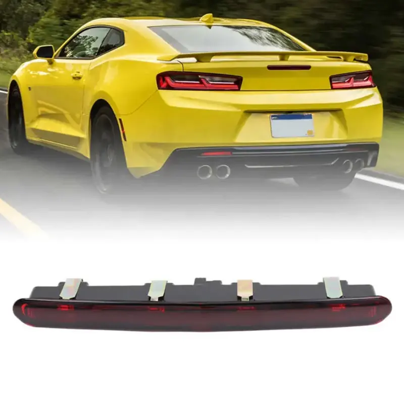 OVOVS Super Bright Red Lighting Replacement Car Accessories led Third Brake Tail Light for Chevrolet Camaro