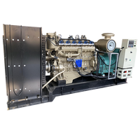 Groupe électrogène diesel de type ouvert avec panneau de commande numérique, triphasé, certifié ISO 9001
