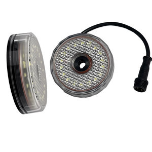 Kingshowstar 12V Blanc Ambre Neuf Feux de détresse clignotants pour <span class=keywords><strong>tracteur</strong></span>, voiture, camion, feux de signalisation d'urgence pour voiture - Product Image 1