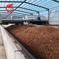 Ligne de production d'engrais organiques, retourneur de compost, équipement spécialisé pour les engrais granulaires et en poudre