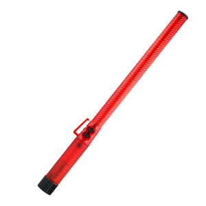 Baton de sécurité routiè<span class=keywords><strong>re</strong></span> en plastique Rechargeable de 54cm LED lumiè<span class=keywords><strong>re</strong></span> clignotante Sifflet de surface non réfléchissante/Caractéristiques de signal pour le <span class=keywords><strong>trafic</strong></span> - Product Image 1