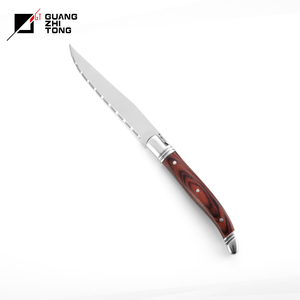 Offre Spéciale Lames En Acier Inoxydable Écologique Pakkawood Coulée Forgé Manche <span class=keywords><strong>Laguiole</strong></span> Couteaux <span class=keywords><strong>et</strong></span> Fourchettes Ensemble pour la Cuisine - Product Image 1