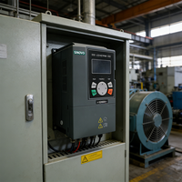 Convertisseur fréquence monophasé→triphasé, contrôle vitesse moteur AC, écran LCD, fournisseur chinois
