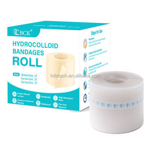 Gulungan hidrokoloid yang ditingkatkan untuk perawatan luka, perban Patch hidrokoloid lebar 5cm dengan perekat diri, sangat menyerap, fleksibel - Product Image 2