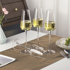 CnGlass fait à la main cristal verre à vin tasse de haute qualité sans plomb flûte à <span class=keywords><strong>Champagne</strong></span> gobelet pour mariages et fêtes - Product Image 6