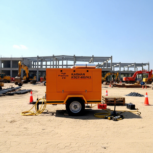 เครื่องอัดอากาศดีเซล Kaishan KSCY-425/10 10 บาร์ 425CFM สำหรับการขุดเจาะบ่อน้ำและการระเบิดในเหมือง - Product Image 4