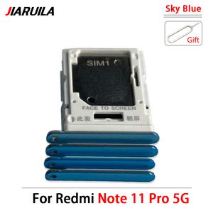 Pièces de téléphone portable plateau de carte <span class=keywords><strong>SIM</strong></span> pour <span class=keywords><strong>Xiaomi</strong></span> Redmi Note 11 <span class=keywords><strong>Pro</strong></span> <span class=keywords><strong>5G</strong></span> 11E <span class=keywords><strong>11T</strong></span> pièces de rechange avec double adaptateur de support <span class=keywords><strong>SIM</strong></span> unique - Product Image 5