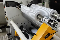 Nouvelle machine automatique de découpe, de refendage et de rembobinage pour films BOPP, PE, PVC, feuilles, papier et tissus en rouleaux