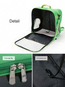 Sac à dos de transport pour animaux de compagnie, chien et chat, approuvé par les compagnies aériennes, portable, transparent, respirant, pour les voyages et les courses - Product Image 4