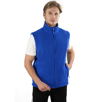 Gilet d'hiver en polaire personnalisé KAILAIBEN pour homme, veste sans manches courte avec logo personnalisé, taille plus