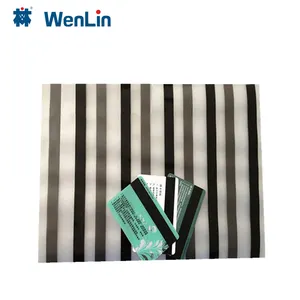 A4 Size 0.08mm Coated Overlay With Magnetic Stripe for Making Plastic Card