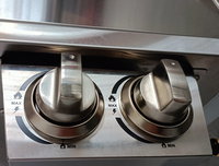 Broche de rôtissoire en acier inoxydable 304, capacité 60 kg, pour porc, chèvre, poulet, compatible barbecue gaz et charbon de bois
