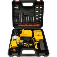 Vente directe d'usine, perceuse à percussion miniature sans fil au lithium 12-24V 50N.m DW791 avec kit de réparation, personnalisation OEM