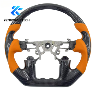 Volante de Fibra de Carbono Real Personalizado Estilo Nismo de Carreras para Armada Patrol Titan Y61 4X4 Todoterreno, YTcarbon - Product Image 5