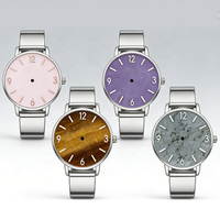 Cadrans en pierre pour la fabrication de montres : Lapis-lazuli, marbre, malachite, coquille blanche, onyx noir, cadrans de montre en pierres précieuses, pièces de montre personnalisées