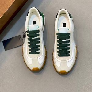 Retro Style Men's High-End Designer's New Luxury Sports Walking <b>Shoes</b> Breathable Lace-Up Genuine Leather Anti-Slip Flat - Product Image 1