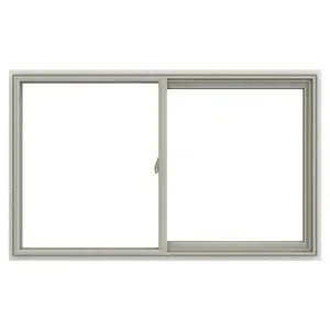 NFRC Standard Double Glazed Aluminium Sliding Window Tempered Glass Sliding Window For Sale