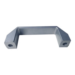 Industrial 90/120/180mm Aluminum <strong>Door</strong> Handle Square Silver/Black Handle for Outdoor Aluminum Profile Frame for Cabinet Kitchen - Product Image 4