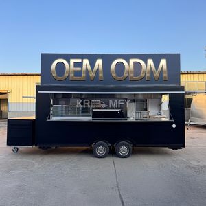 Camion de restauration mobile en fibre de verre, remorque de cuisine pour snacks, chips et churros - Product Image 4