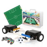 Robot ACEBOTT Microbit Compatible con Visión Artificial para Fútbol, con Kit de Coche Robótico Programable DIY, Proyecto Educativo STEM