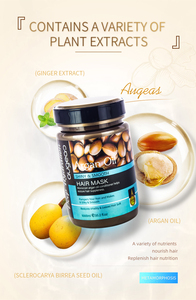 AUGEAS Masque de traitement capillaire <span class=keywords><strong>magique</strong></span> à réparation rapide Masque capillaire naturel bio au collagène doux et lisse de marque privée - Product Image 5