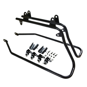 Motorcycle Crash Bar <b>Bracket</b> Protection Frame Mounting Support Bumper for Harley XL1200C Sportster 1200 883 48 <b>Low</b> Roadster - Product Image 1