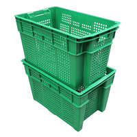 Joinjoin — boîte plastique pour fruits et légumes, boîtes d'emballage en plastique maille, boîtes de livraison empilables et emboîtables, 12 pièces