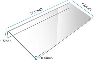 Dễ dàng Ergonomic gõ bàn phím máy tính đứng nghiêng PC Bàn phím đứng Riser Acrylic Bàn phím Riser chủ - Product Image 3