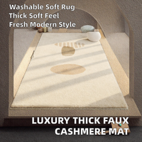 Tapis de luxe léger, haut de gamme, moderne et innovant, fabriqué à la machine, pour salon, chambre et baie vitrée, en polyester extra épais imitation cachemire