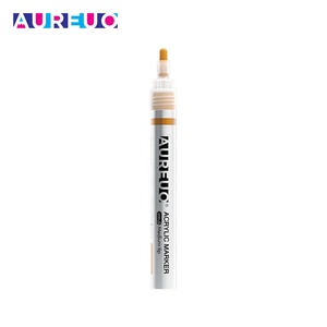 फीनिक्स 12 रंग 2mm मध्यम टिप OEM गैर विषैले प्रीमियम एक्रिलिक स्याही बहु प्रयोजन एक्रिलिक मार्कर सेट - Product Image 2