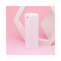 Vente en gros PP Bouteille Airless vissée 50/100ml Récipients en plastique personnalisés pour les soins de la peau Bouteilles de crème pour le visage