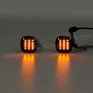 Luz de Señalización Dinámica para Automóvil, Lámpara LED de Señal de Giro para SKODA Octavia Mk1 Mk2, para AUDI A3 A4 A8, para SEAT Leon Mk1 Ibiza Mk2 - Product Image 4
