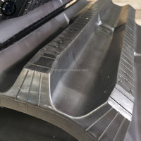 700x100x98 chenilles en caoutchouc pour pièces de train d'atterrissage de véhicule agricole MST1500 pour Machine MOROOKA MST800 chenilles en caoutchouc à vendre