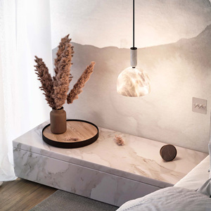 Factory Direct OKI Alabaster Pendant <strong>Light</strong> Customized Pendant Living Room Ding Room Pendant Lamp - Product Image 5