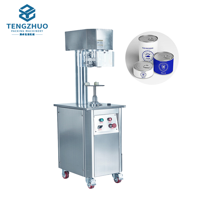 High Performance Pneumatic Aluminum Tin Can Sealing Machine for Juice Beer Beverage Bottle Production Line