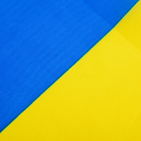 Drapeau ukrainien de haute qualité 3x5 pieds, couleurs vives, avec en-tête en toile à double couture résistante à la décoloration et matériau en aluminium durable