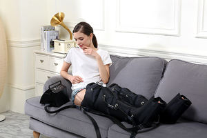 Masajeador de recuperación de presoterapia de gran tamaño, botas, compresión de aire, máquina de masaje de pies y piernas - Product Image 2