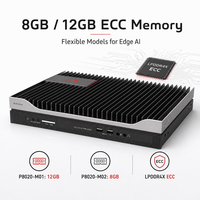 Caja de Computación Industrial con IA de Borde 20TOPS Atlas 200I A2 8GB 12GB 4G WiFi CAN RS485 HDMI para Sistemas de Transporte Inteligente