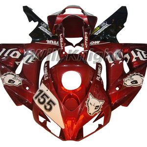 Kit de carenado de inyección para <span class=keywords><strong>Honda</strong></span> CBR1000RR, CBR <span class=keywords><strong>1000RR</strong></span> <span class=keywords><strong>2006</strong></span> 2007, color rojo oscuro, edición 155 - Product Image 1