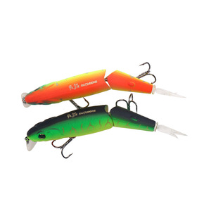 Minnow Lure 88mm 7.2g Two Section Soft Tail <b>Floating</b> Bait For Bass Freshwater <b>Fishing</b> - Product Image 4