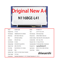 Layar Lcd 11.6 "1366*768 LVDS 40Pin Pengganti B116XW03 V.1 NT116WHM N10 LTN116AT04 LTN116AT02 N116BGE L41 L32 L42 LA1 LB1