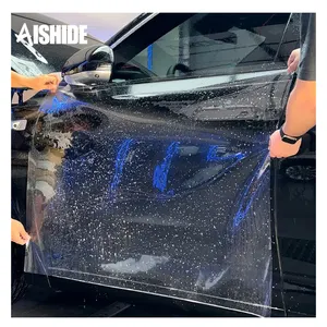 Aishide Venda Quente 6.5mil Auto Filme Invisível-Arranhões 1.52*15m Filme Transparente Brilhante TPH PPF Filme de Proteção de Pintura